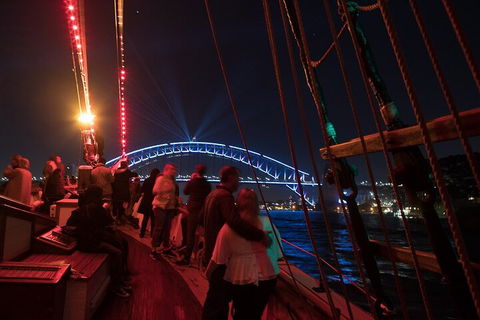 Vivid Tall Ships Dinner Cruise On Sydney Harbour - Accommodation Broome 1