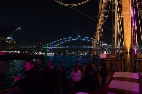 Vivid Tall Ships Dinner Cruise On Sydney Harbour - Accommodation Broome 3