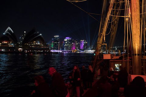 Vivid Tall Ships Dinner Cruise On Sydney Harbour - Accommodation Broome 4